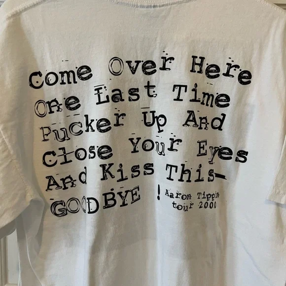 Vintage 2000 Country Aaron Tippin Tour Shirt - Picture 6 of 7